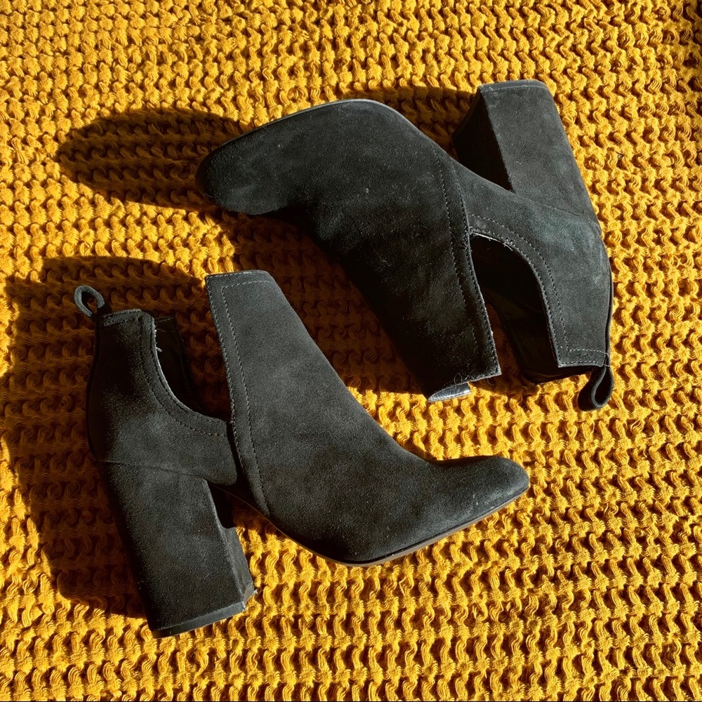 SOLD Steve Madden Black Booties